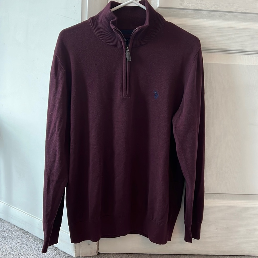 US polo men’s cardigan/sweater